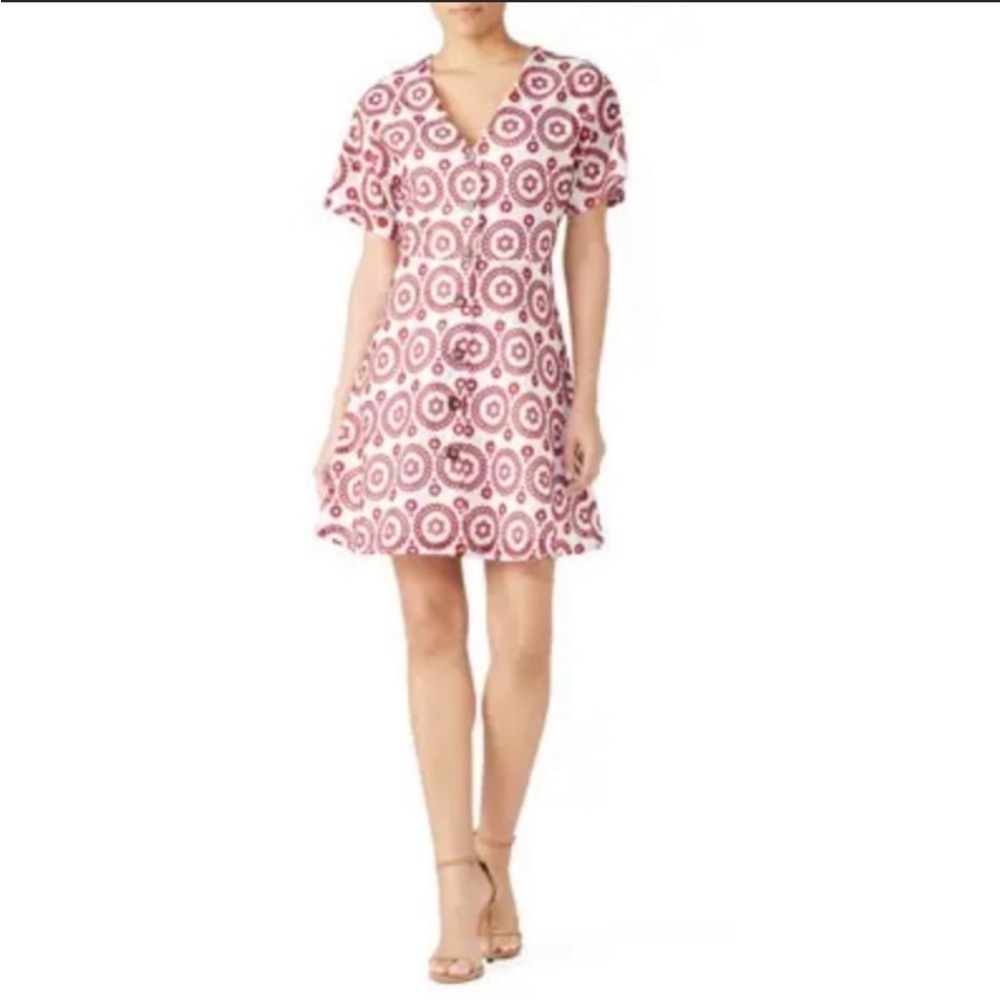 NWOT Waverly Grey Ophelia Eyelet Mini Dress